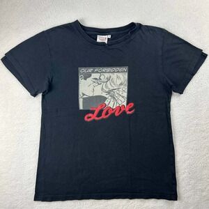 Vintage Style Marvel "Our Forbidden Love" Comic Art T-Shirt Black Size‎ Small